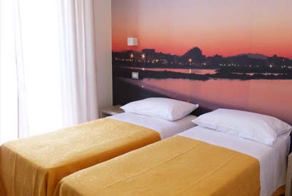 Deluxe room with sunset card in Cattolica