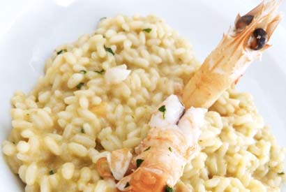 Fish risotto