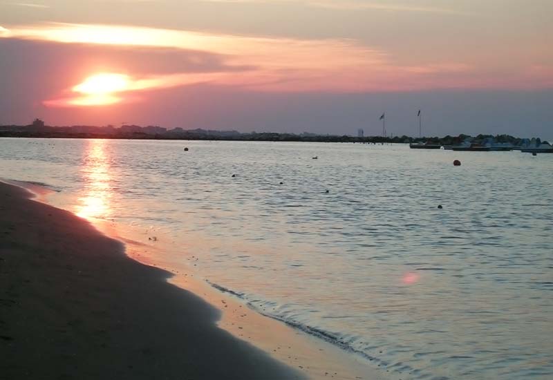 Tramonto al mare